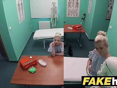 Faux Hospital Ultra-kinky therapist gets to plow a newly hairless puny nubile pussy