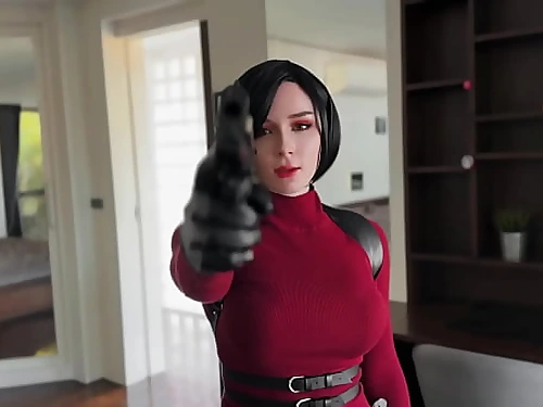 Ada Wong from Resident Ominous Couldn&#039;T Stand against The Allurement To Suck, Rock hard Fuck &amp; Drink Jism - Cosplay Point of view
