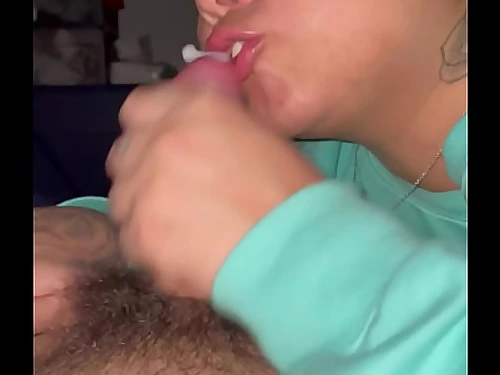 Made my girls senior sister deepthroat me up while she went to the gym pt1