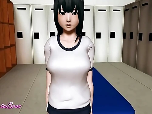 manga porn Three dimensional girl in fitness uniform poked by manager