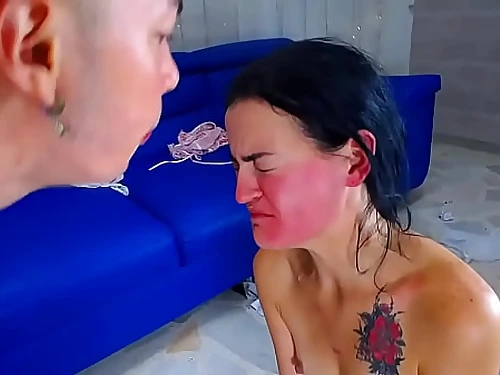 guy ravages this slut&#039;s face treating her like a obedient mega-slut - DESTRUCTION