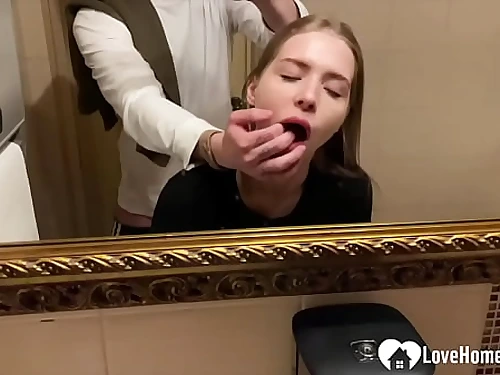 Having sex in the public bathroom is fun