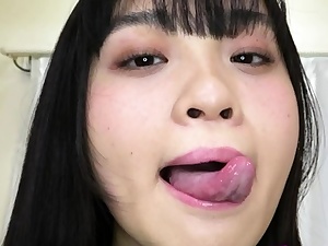 chinese nose licking,face gobbling fetish nubile